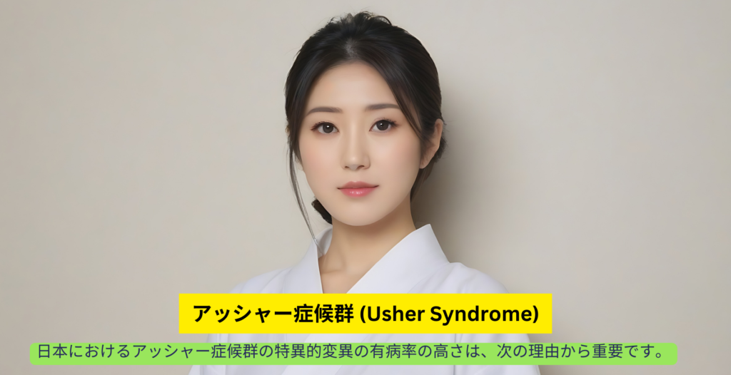 アッシャー症候群 (Usher Syndrome) 1